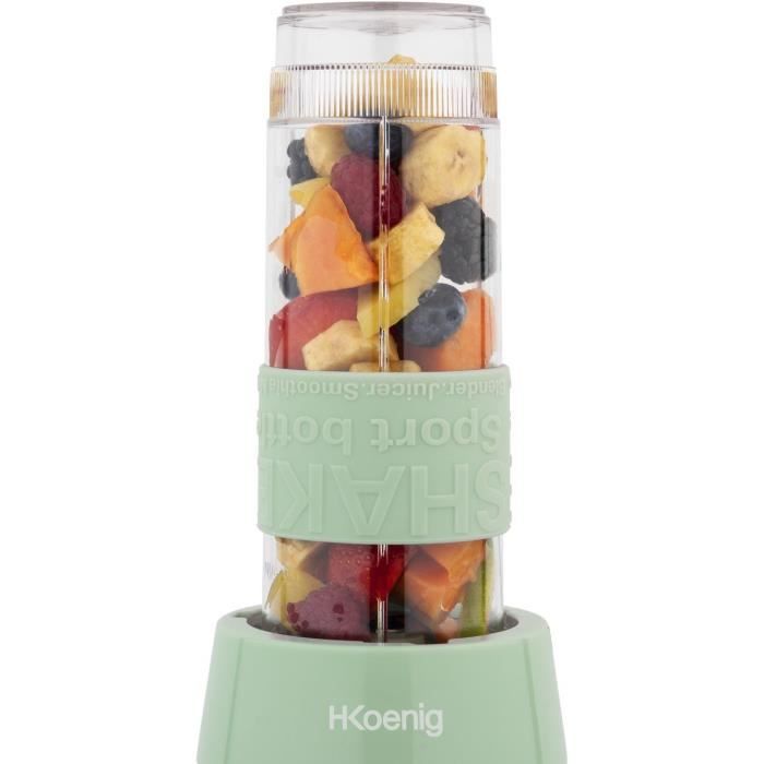 H.KoeNIG Mini Blender - 300W - 570 ml - Pastel Green - SMOO18