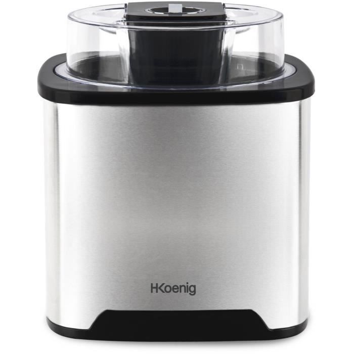 Sorbetiere HKoeNIG - SRB80 - Capacité 2 L - Préparation rapide: 30 a 40 min - 12W