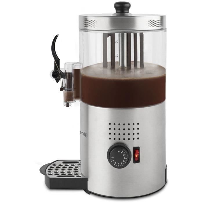 H.Koenig SHK800 Hot Chocolate Dispenser - 3 L - 1200W - Stainless Steel