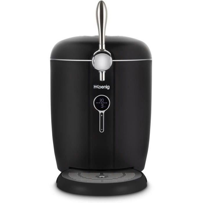 HKoeNIG Beer Dispenser - BW1688 - 6 L Capacity - Adjustable Temperature 3°C to 12°C
