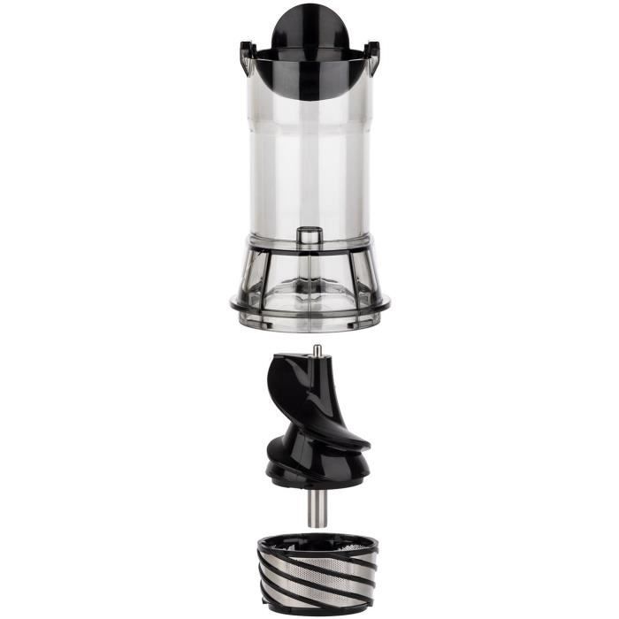 HKoeNIG GSX16 Juicer - 250W - 0.8 L - Black - Slow Press Technology