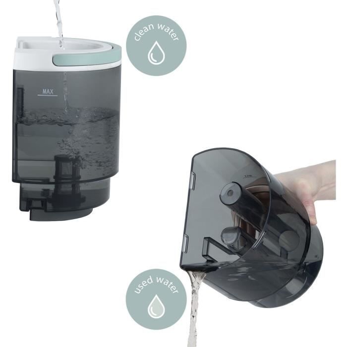 H.Koenig Hot Water Textile Cleaner - TWT88 - 1200W - 1600 ml - 250 ml/min