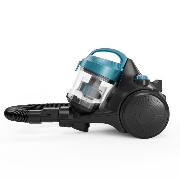 H.Koenig Bagless Canister Vacuum Cleaner - 700W - 78dB - Class A - 2 L STC48