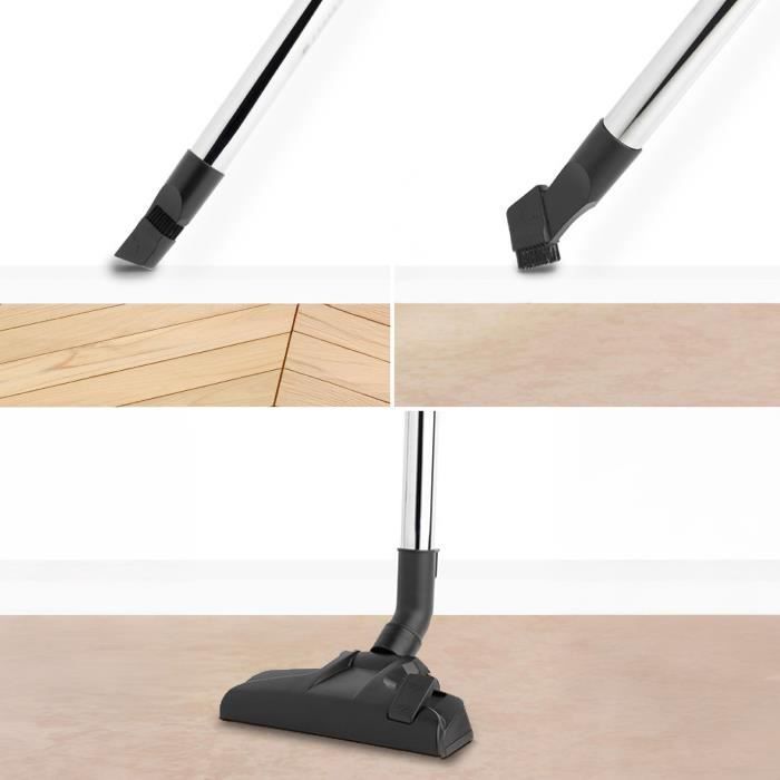 H.Koenig Bagless Canister Vacuum Cleaner - 700W - 78dB - Class A - 2 L STC48