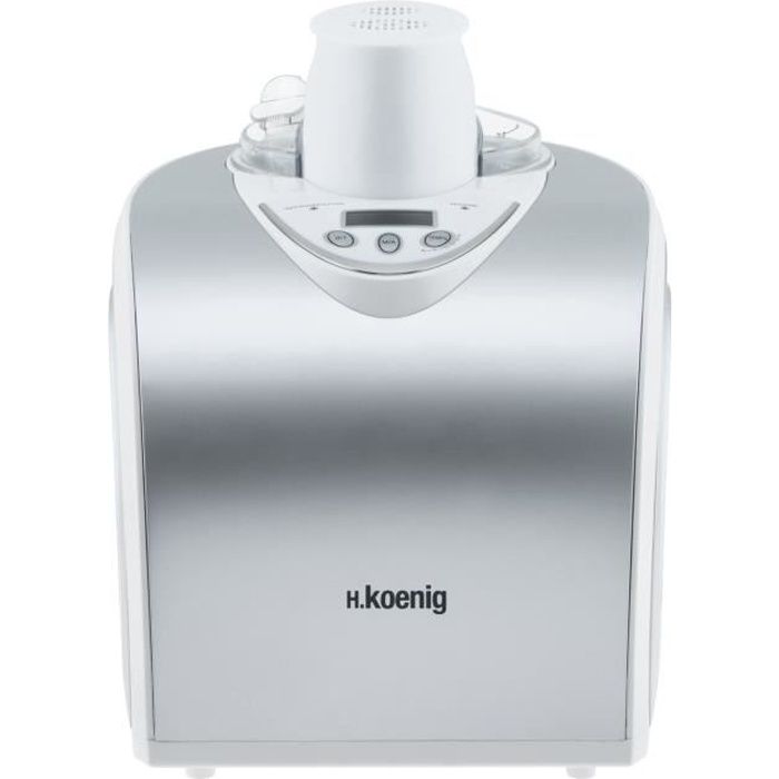 Turbine a glaces HKoeNIG - HF180 - Capacité 1 L - Préparation rapide: 30 a 40min - 135W