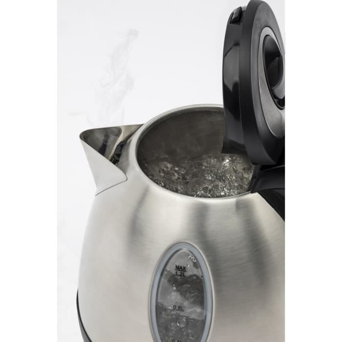 H.Koenig BO12 Electric Kettle - 1.2 L - Stainless Steel