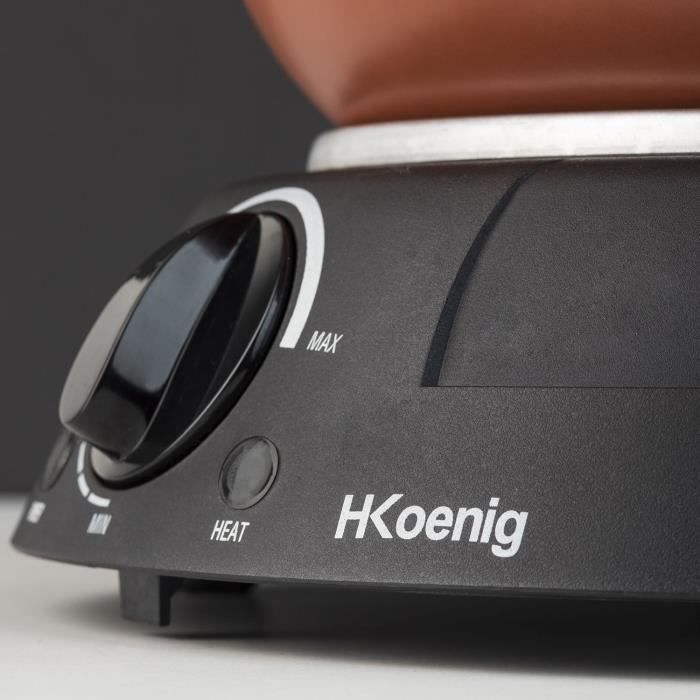Tajine électrique HKoeNIG - TAJ3 - Capacité 3L - Température réglable - 600W