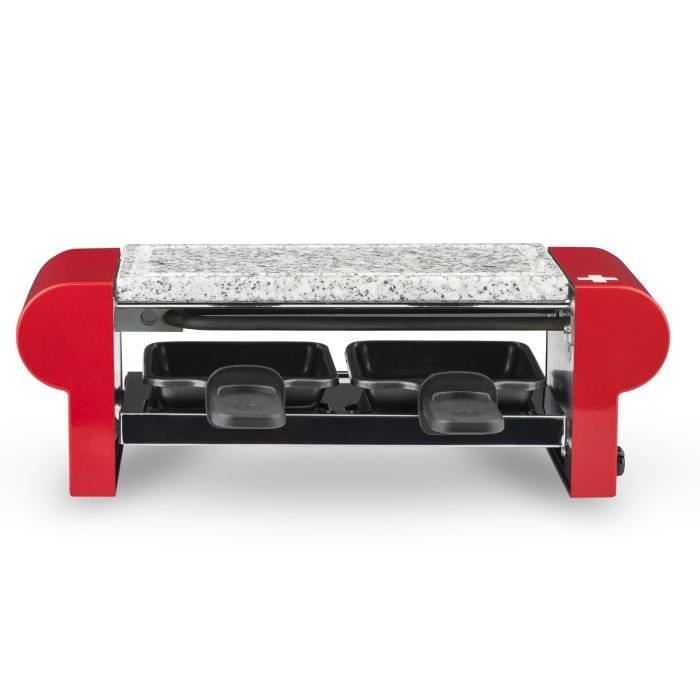 H.Koenig Raclette Grill - RP2 - Serves up to 2 People - Granite Plate - 350W