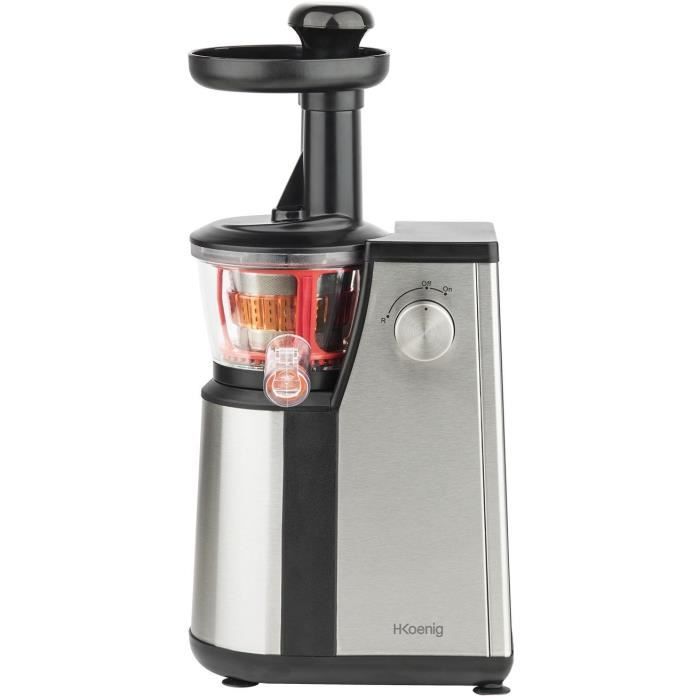 H.Koenig GSX12 - Juicer - 400 W - 1 L - Stainless Steel/ Black