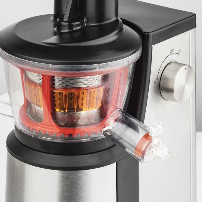 H.Koenig GSX12 - Juicer - 400 W - 1 L - Stainless Steel/ Black