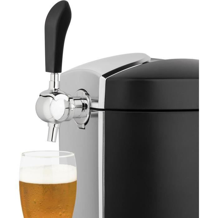 H.Koenig Beer Dispenser - BW1778 - 5 L Capacity - Adjustable Temperature 3°C to 6°C