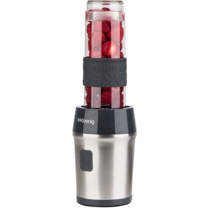H.Koenig Mini Blender - SMOO9 - 300W - 570 ml - Black