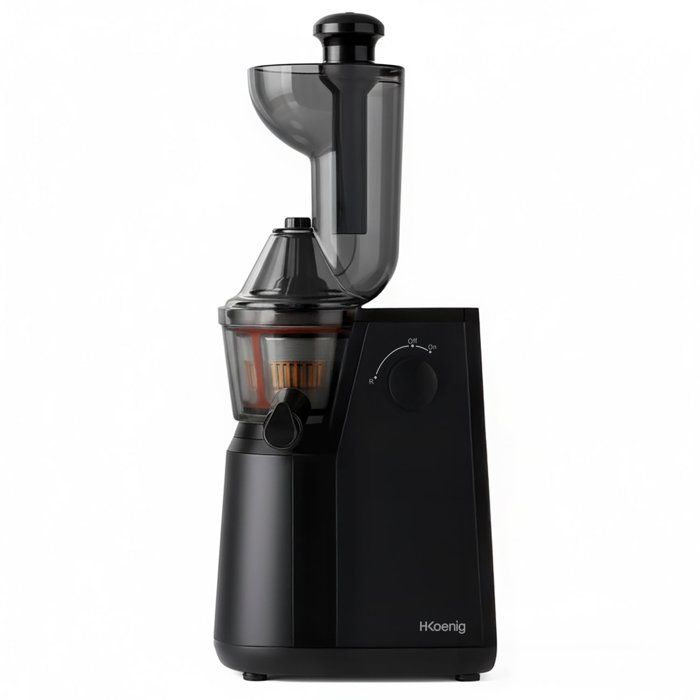 Extracteur de jus extra lent vitamin+ - HKoeNIG - GSX24 - 400 W - 1 L - Noir