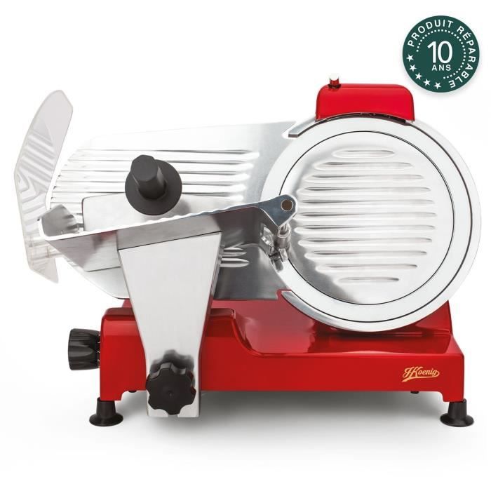 H.Koenig Meat Slicer - MSX254 - 25 cm Blade