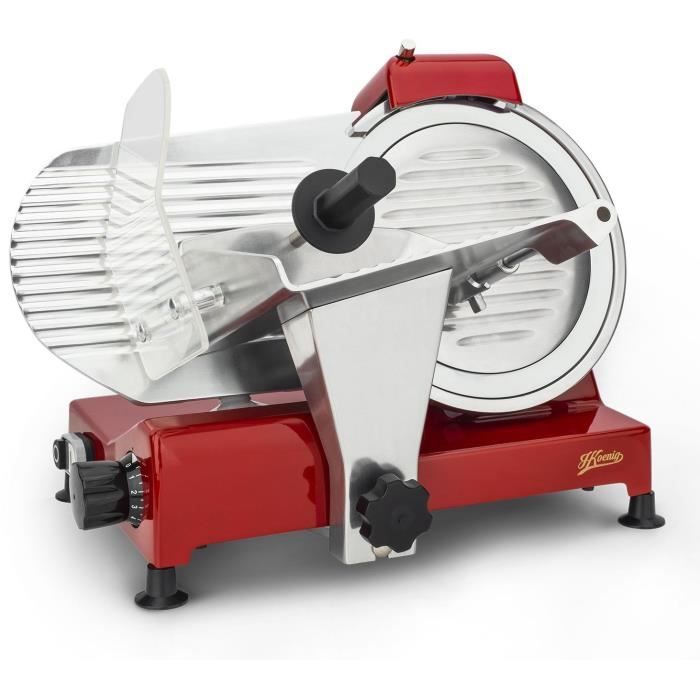 H.Koenig Meat Slicer - MSX254 - 25 cm Blade