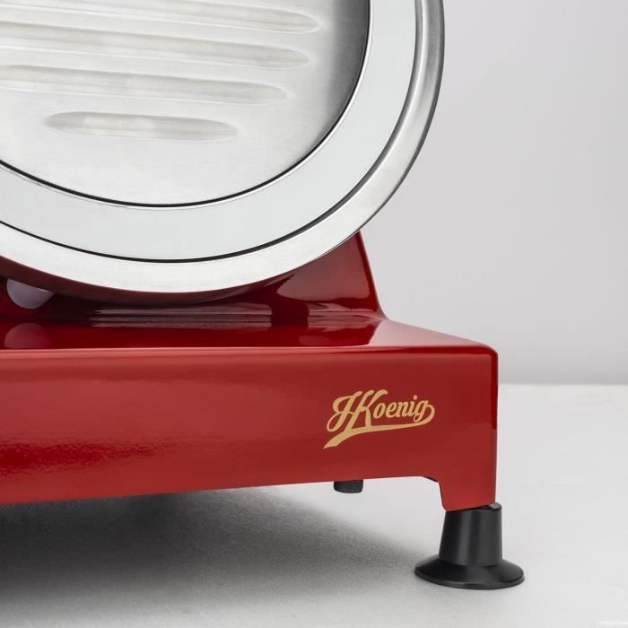H.Koenig Meat Slicer - MSX254 - 25 cm Blade