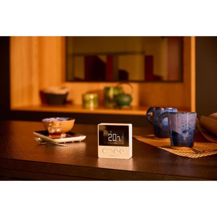 Thermostat connecté Pure avec récepteur - HOME PILOT - Chauffage connecté | Economies d'énergie