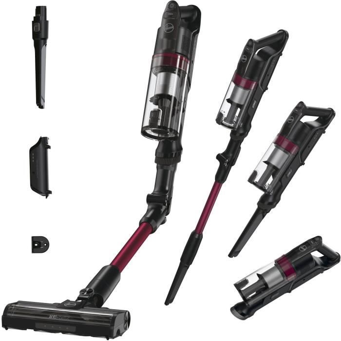 HOOVER Cordless Stick Vacuum Cleaner - HF1 Plus Flex - Flexible Tube, 40AW Suction HF1P10HX