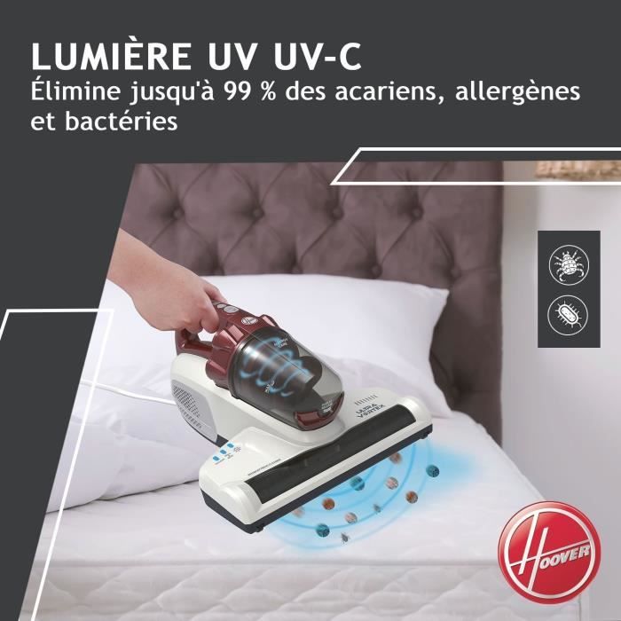 HOOVER MBC500UV - Ultra Vortex Mattress and Textile Vacuum Cleaner - 500 W
