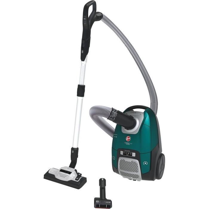 HOOVER Bagged Cylinder Vacuum Cleaner - 700 W - 4 L - 65 dBA - Red - HE530ALG