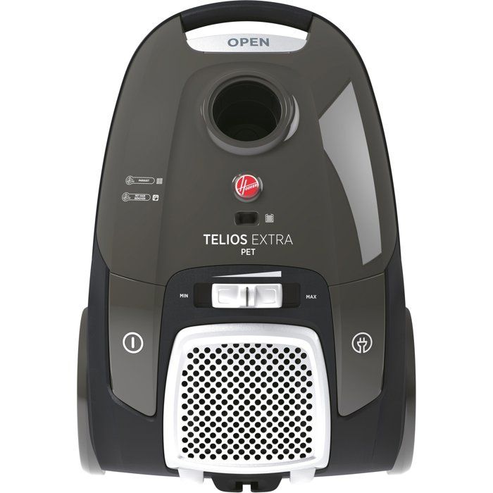 HOOVER TXL21PET Bagged Cylinder Vacuum Cleaner - 700W - EPA12 Filter - Ultra-Maneuverable