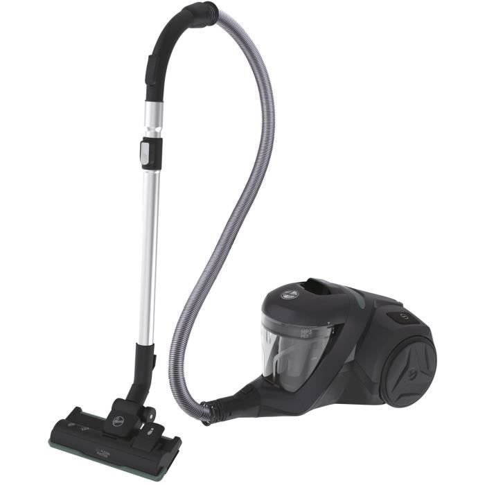 HOOVER HP321PAF Bagless Canister Vacuum Cleaner - 850W - 2 L - 75 dBA - Grey