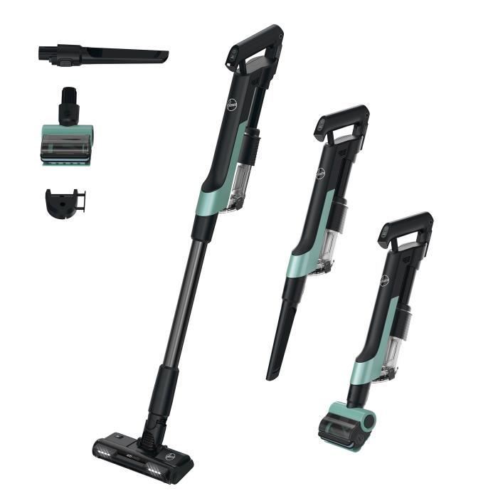HOOVER Cordless Stick Vacuum Cleaner - HF201P - Ultra-lightweight, 50AW Turbo Brush