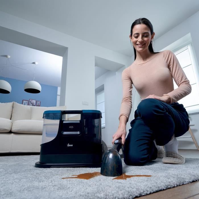 HOOVER HS500 Carpet Cleaner and Stain Remover - 400W - Washes and Dries Carpets, Rugs, Sofas, Fabrics, Car Seats