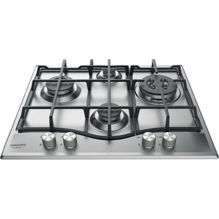 HOTPOINT Gas Hob - 4 Burners - W 60 x D 51 cm - PNN 641 IX