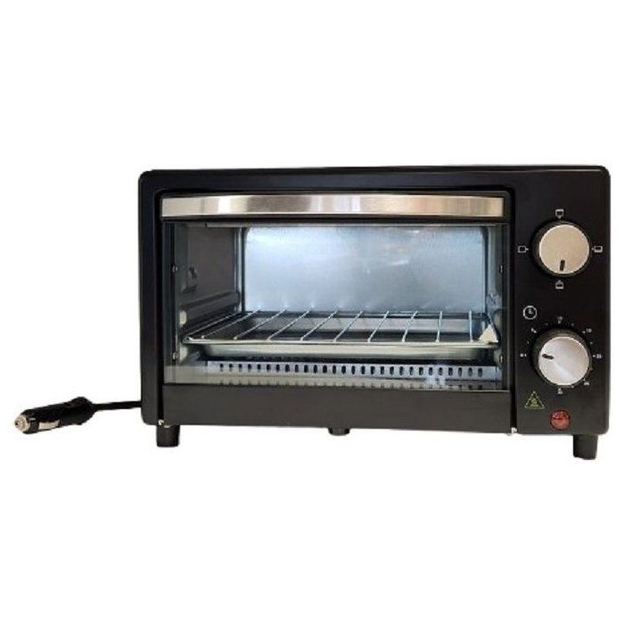 HTC EQUIPEMENTS Electric Oven - 24V 300W 9 L - Portable Cooking & Reheating