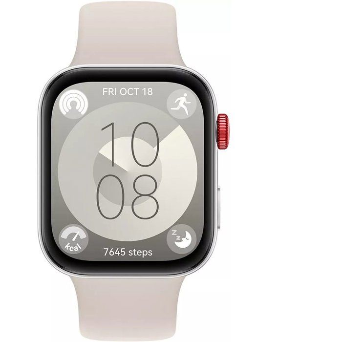 Montre connectée - HUAWEI - Watch Fit 3 - Ecran Amoled 1,82 - Blanc