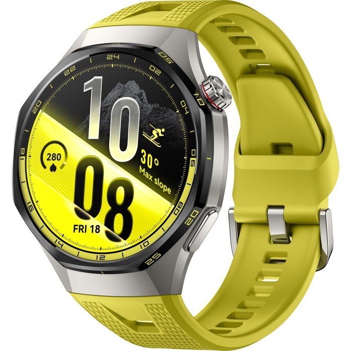 HUAWEI WATCH GT7 Pro 46mm Yellow Fluoroelastomer Strap (55020JTS)