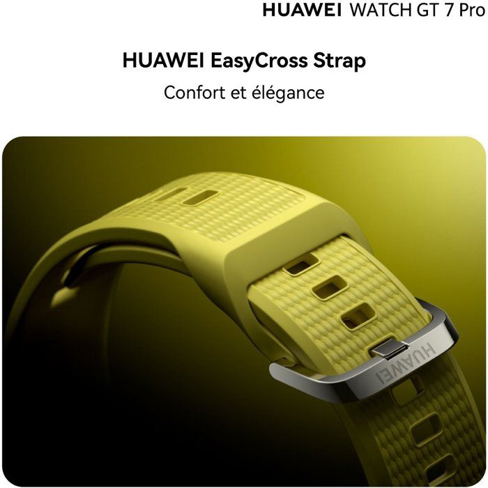 HUAWEI WATCH GT7 Pro 46mm Yellow Fluoroelastomer Strap (55020JTS)