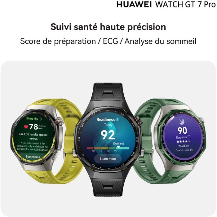 HUAWEI WATCH GT7 Pro 46mm Yellow Fluoroelastomer Strap (55020JTS)