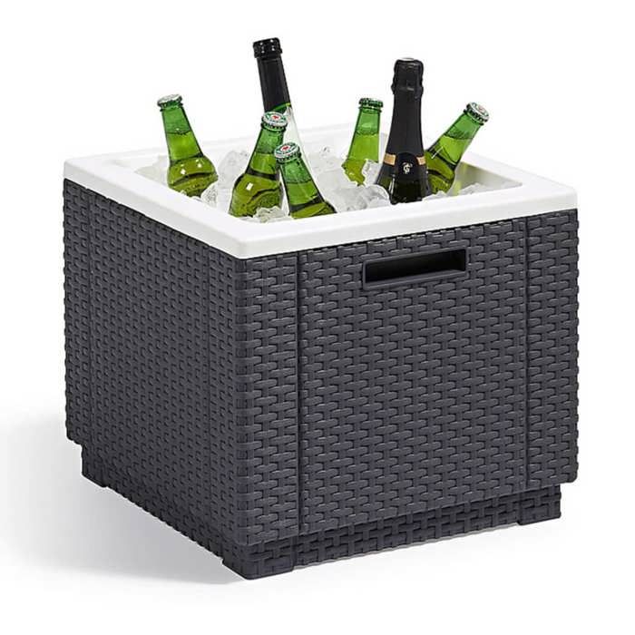 Keter Glacier Ice Cube Cooler - Graphite - 405981