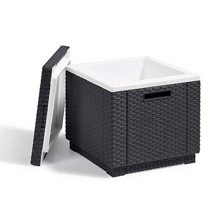 Keter Glacier Ice Cube Cooler - Graphite - 405981