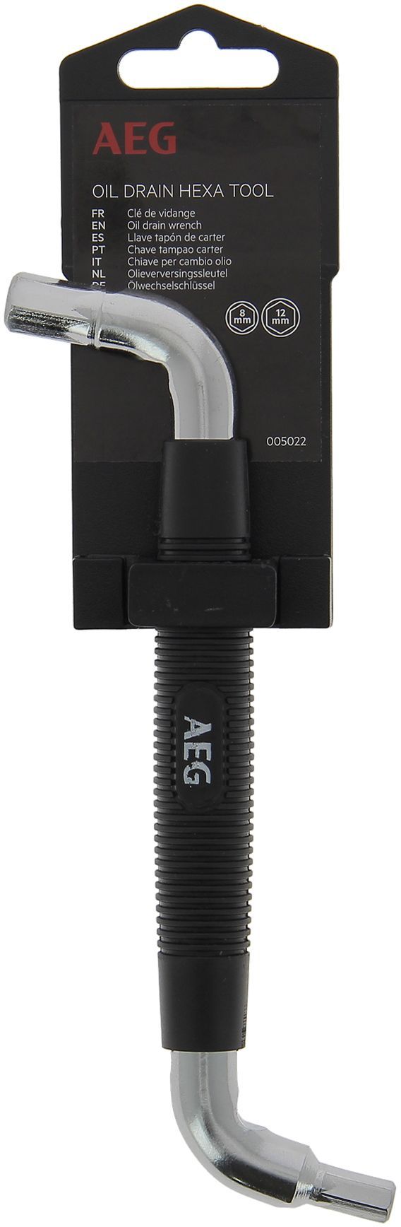 AEG Hexagonal Drain Plug Wrench - Double Hexagon 8-12 mm