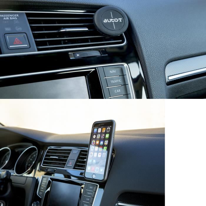 AUTO-T Compact magnetic smartphone air vent holder