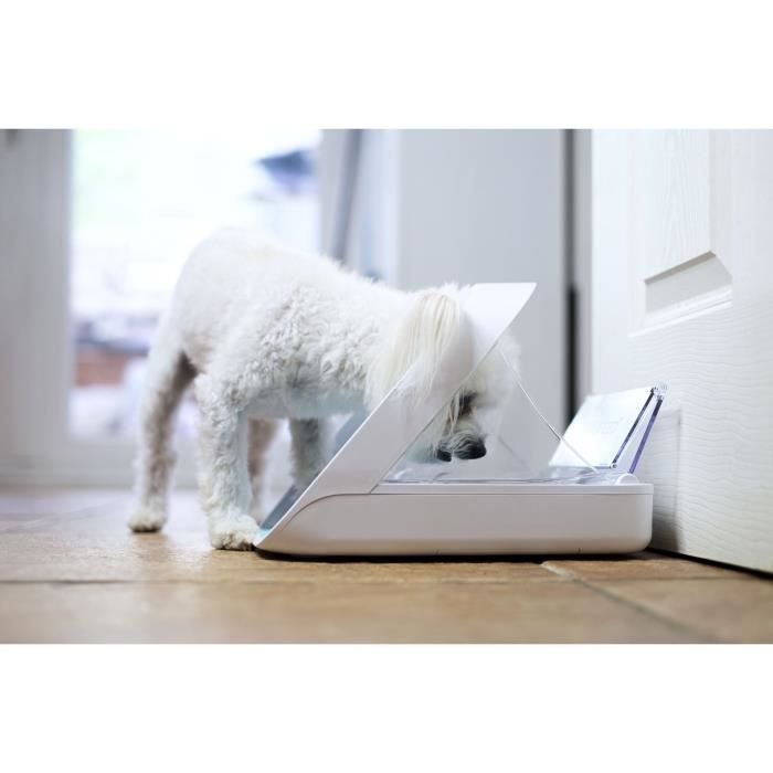 SUREFEED Smart Feeder - White - Ideal for Overweight Cats and Multi-Pet Households