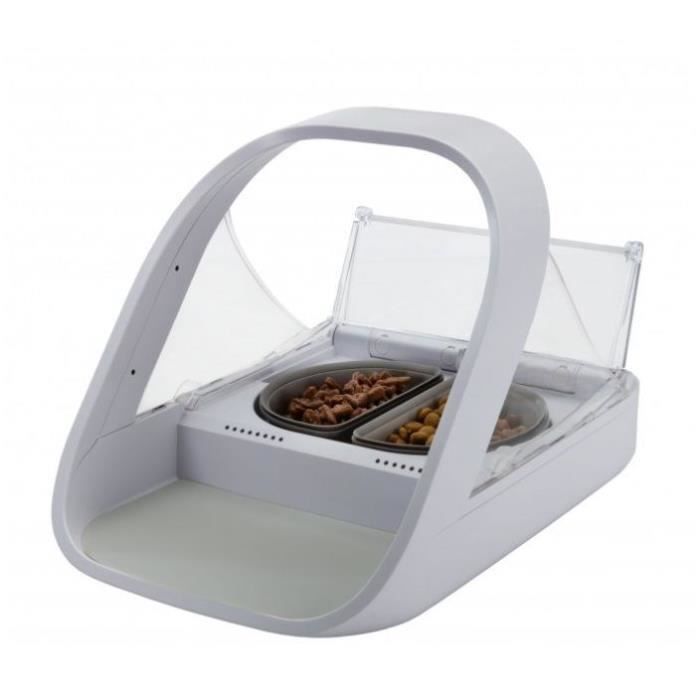 SUREFEED Smart Feeder - White - Ideal for Overweight Cats and Multi-Pet Households