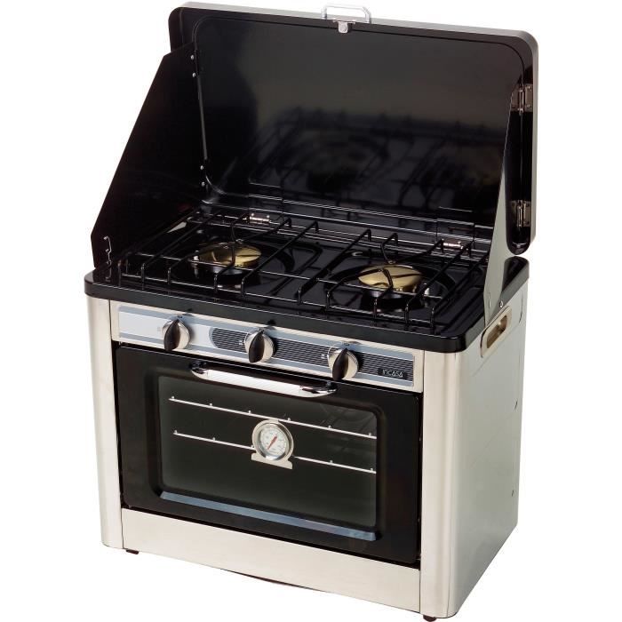 INCASA Combination Oven/Stove - 2 Burners - 016463
