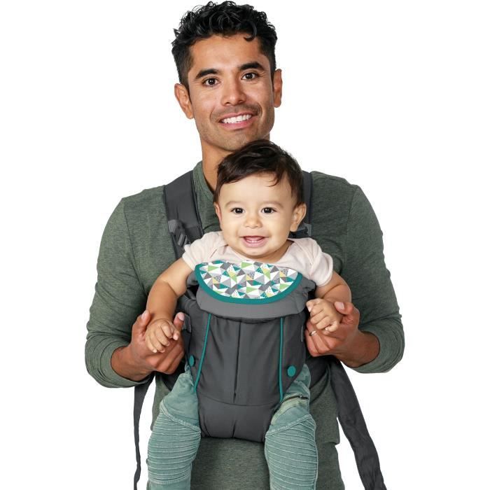 INFANTINO SWIFT Baby Carrier - Grey - Lightweight and Compact