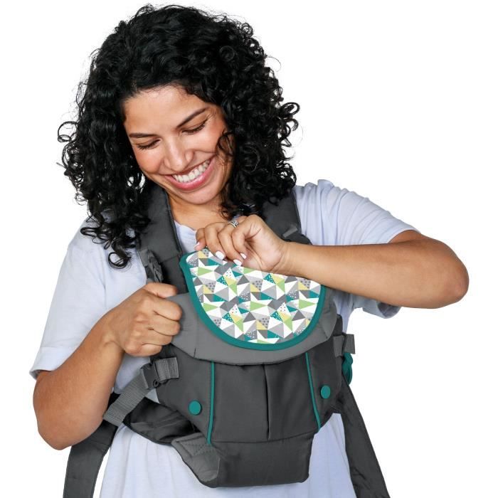 INFANTINO SWIFT Baby Carrier - Grey - Lightweight and Compact