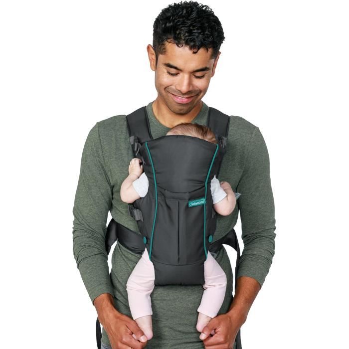 INFANTINO SWIFT Baby Carrier - Grey - Lightweight and Compact