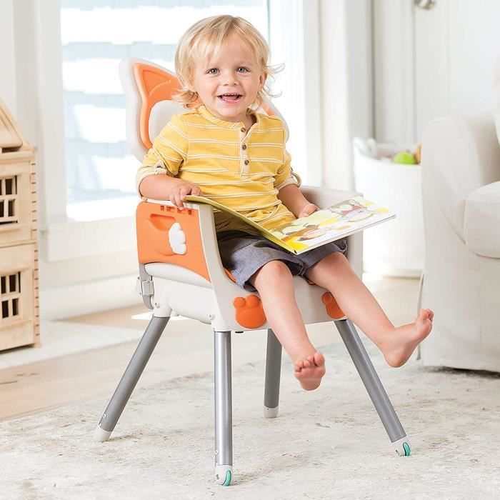 INFANTINO 4-in-1 High Chair - Fox Design - Grows with Child