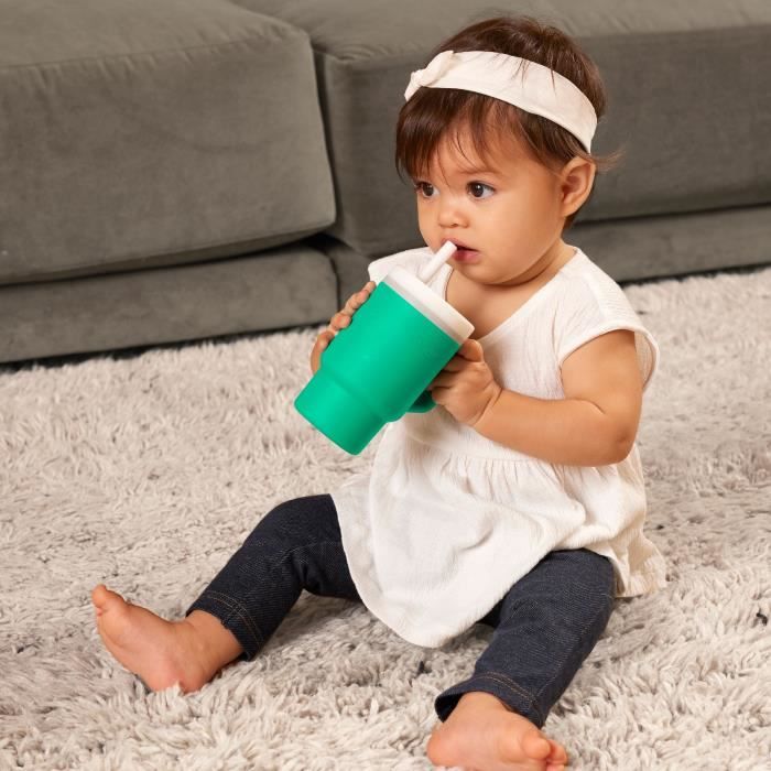 Infantino My First Cup - Silicone - Green Pine - 255 ml