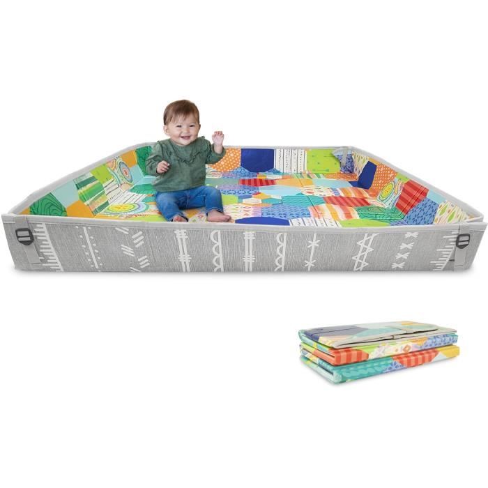 Baby Playmat - INFANTINO - Giant Foldable Foam Mat with Soft Surface