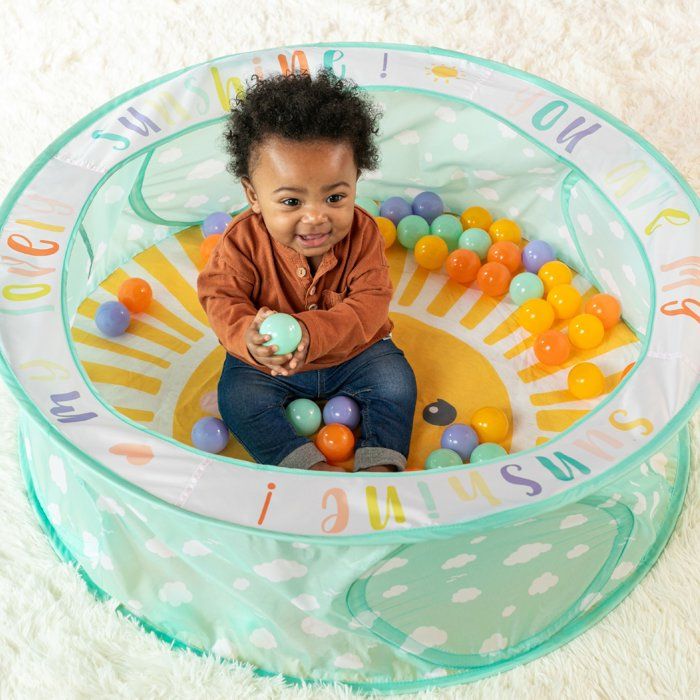 Ball Pit - INFANTINO - Pop Up - 50 Balls + Storage Bag