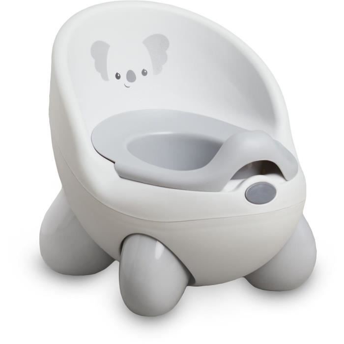 INFANTINO Baby Potty - Koala Design - Comfortable Backrest - Easy to Clean