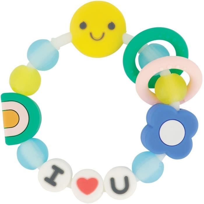 INFANTINO Friendship Teething Bracelet - 316773 - Silicone - I Love You
